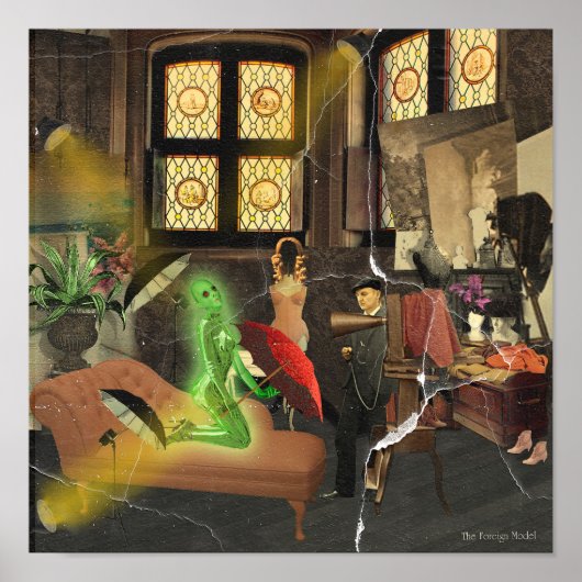 Poster Le modèle étranger (Devant)