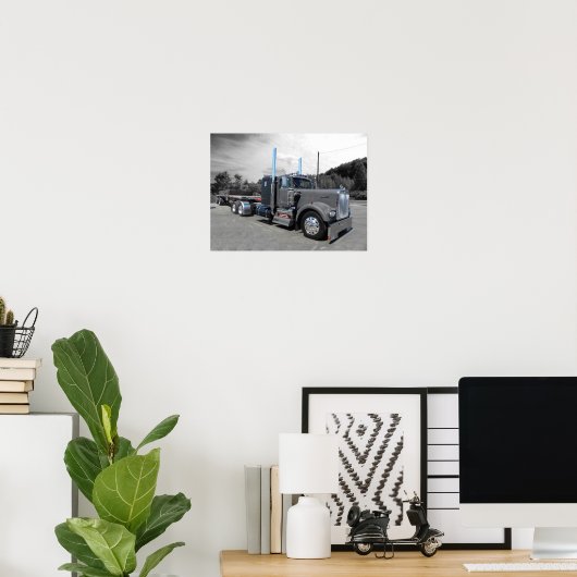 Poster Le modèle Kenworth A de Lang (Bureau à domicile)