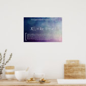 Poster Le modèle logistique de la croissance démographiqu (Cuisine)