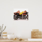 Poster Le modèle Z1 et le modèle Cassie (Cuisine)