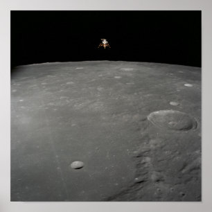 Poster Le module lunaire d'Apollo 12 intrépide