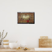 Poster Le mois d'avril/ Château de Versailles (Cuisine)