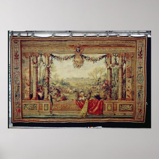 Poster Le mois d'avril/ Château de Versailles (Devant)