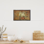 Poster Le mois de juillet/ Château de Vincennes (Cuisine)