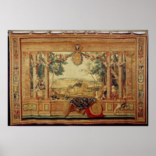 Poster Le mois de juin/ Château de Fontainebleau (Devant)