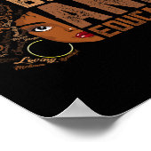 Poster Le Mois de l'histoire des Noirs célèbre le Mois de (Coin)