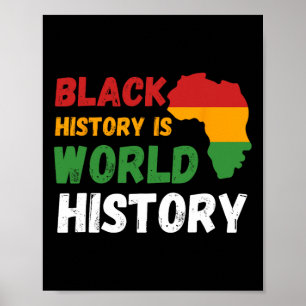 Poster Le Mois de l'Histoire des Noirs est le Mois de l'H