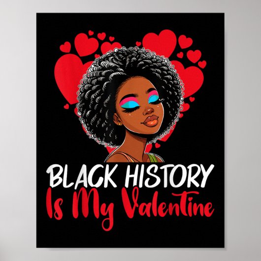 Poster Le Mois de l'Histoire Noire est ma Saint Valentin (Devant)