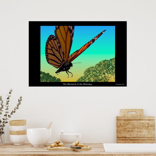 Poster Le monarque du matin (Cuisine)