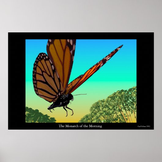 Poster Le monarque du matin (Devant)