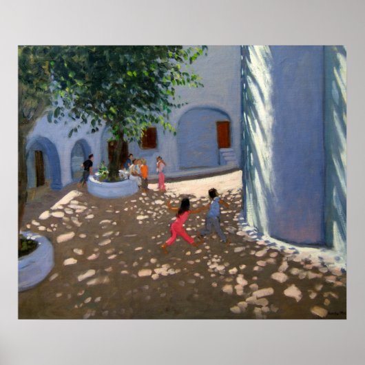 Poster Le monastère de Mykonos (Devant)