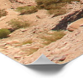 Poster Le monastère Petra Jordan (Coin)