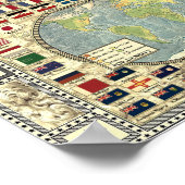 Poster Le monde - 1914 (Coin)