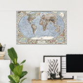 Poster Le monde - Chancelier (Bureau à domicile)