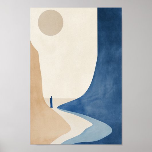 Poster Le monde de la Bohême bleue (Devant)