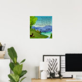 Poster "Le monde de mon père" (Bureau à domicile)