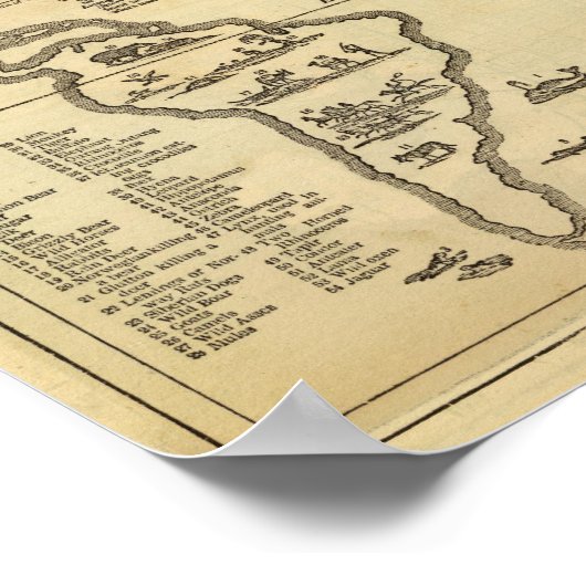 Poster Le monde des animaux (Coin)