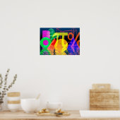 Poster Le monde des mathématiques (Cuisine)