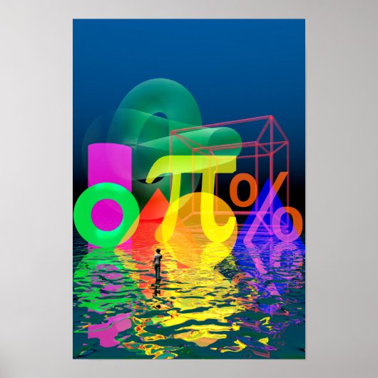 Poster Le monde des mathématiques (Devant)