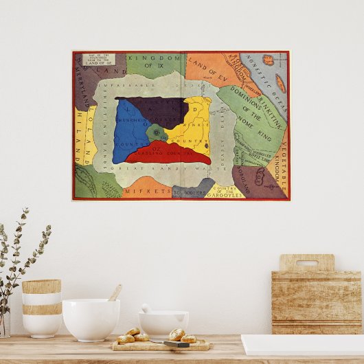 Poster Le monde d'Oz (Cuisine)
