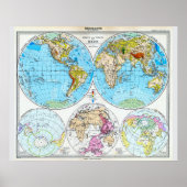 Poster Le monde en 1891 (Devant)