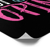 Poster Le Monde Est Changé Par L'Exemple Inspirant Leader (Coin)