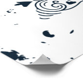 Poster Le Monde est grand - Partez à la découverte (Coin)