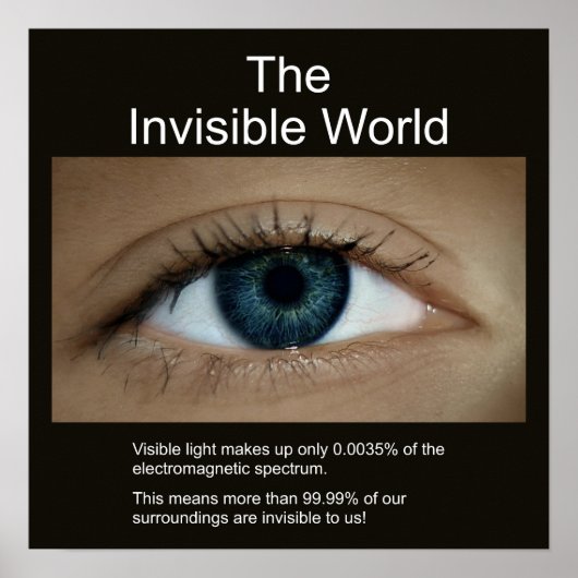 Poster Le monde invisible (Devant)