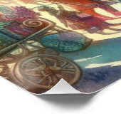 Poster Le monde lunatique d'un rêve d'enfant (Coin)