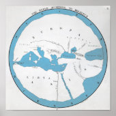 Poster Le monde selon Hecataeus (Devant)