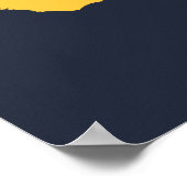 Poster Le monde selon le Moyen Age (Coin)