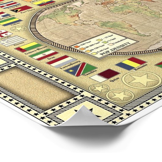 Poster Le monde - Tanezrouft (Coin)