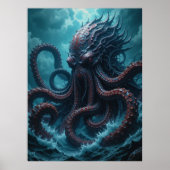 Poster Le monstre de Kraken (Devant)