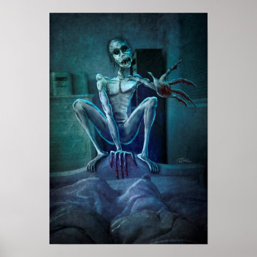 Poster Le monstre du Rake (Devant)