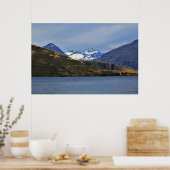 Poster Le mont Aspirant et le lac Wanaka (Cuisine)