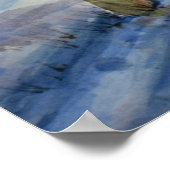 Poster Le mont Charleston dans la neige (Coin)