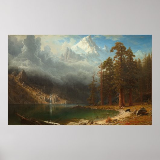 Poster Le mont Corcoran (Devant)
