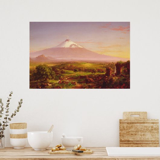 Poster Le mont Etna (Cuisine)