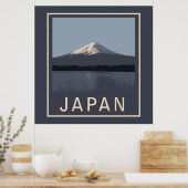 Poster Le Mont Fuji (Cuisine)