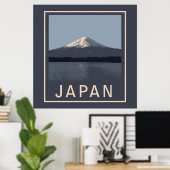 Poster Le Mont Fuji (Bureau à domicile)