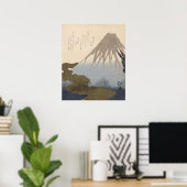 Poster Le Mont Fuji sous la neige (Bureau à domicile)