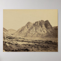 Le mont Horeb dans le désert du Sinaï