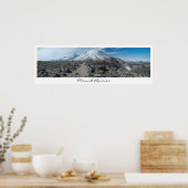 Poster Le Mont Rainier Panorama (Cuisine)