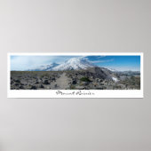 Poster Le Mont Rainier Panorama (Devant)