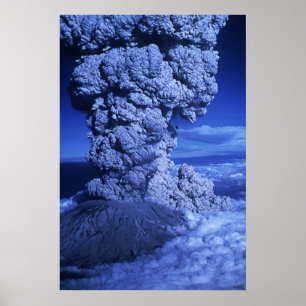 Poster Le Mont Saint Helens