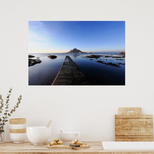 Poster Le Mont Saint-Michel (Cuisine)