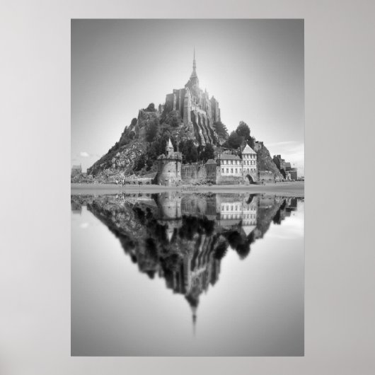 Poster Le Mont Saint Michel (Devant)