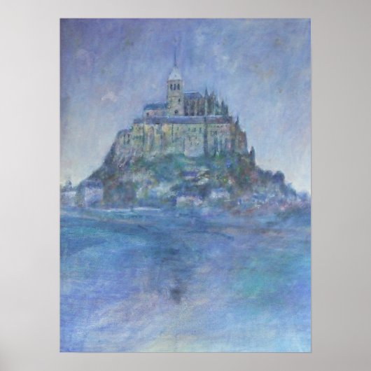 Poster Le Mont Saint Michel (Devant)
