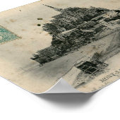 Poster Le Mont-Saint-Michel – 1905 (Coin)