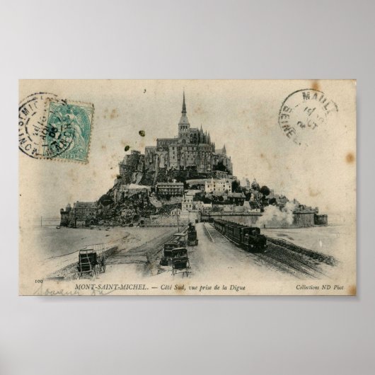 Poster Le Mont-Saint-Michel – 1905 (Devant)
